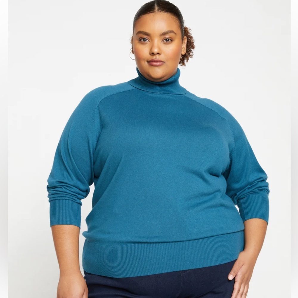 Universal Standard Renee Raglan Turtleneck - M